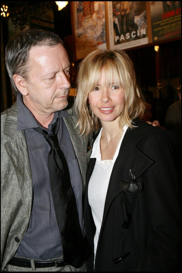 Renaud et Romane Serda à Paris, le 15 mars 2007.