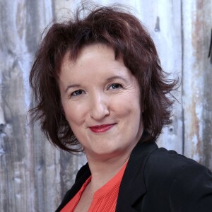 Portrait d'Anne Roumanoff réalisé à Paris le 23 septembre 2015.