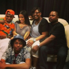 Nicki Minaj et son frère Jelani Maraj en famille / photo postée sur Instagram, au mois d'octobre 2015.