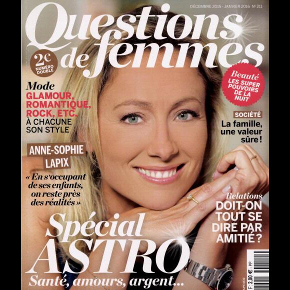 Questions de femmes - édition du 4 décembre 2015.