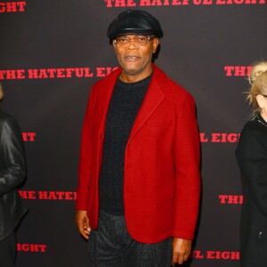 Samuel L. Jackson à la première du film "Les Huit Salopards" à Hollywood, le 7 décembre 2015