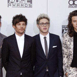 Liam Payne, Louis Tomlinson, Niall Horan et Harry Styles du groupe One direction - 43ème cérémonie annuelle des "American music awards" à Los Angeles le 23 novembre 2015.