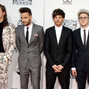 Harry Styles, Liam Payne, Louis Tomlinson, Niall Horan du groupe One Direction - La 43ème cérémonie annuelle des "American Music Awards" à Los Angeles, le 22 novembre 2015.