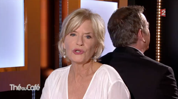 Catherine Ceylac interview Garou dans l'émission "Thé ou Café" (France 2). Le 6 décembre 2015.