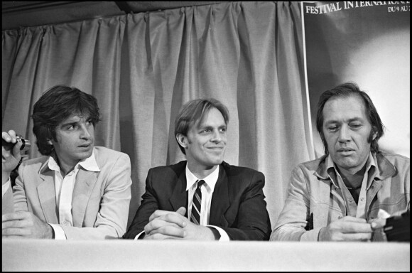 Robert Carradine, Keith Carradine et David Carradine à Cannes en 1980.