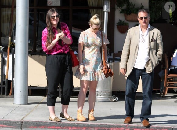 Andy Garcia et ses filles Alessandra et Daniella à Los Angeles. Juin 2012.