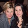 Maïtena Biraben et Marie Drucker - Dîner de la FIDH (Fédération International des Droits de l'Homme) à l'Hôtel de Ville de Paris le 8 décembre 2015.