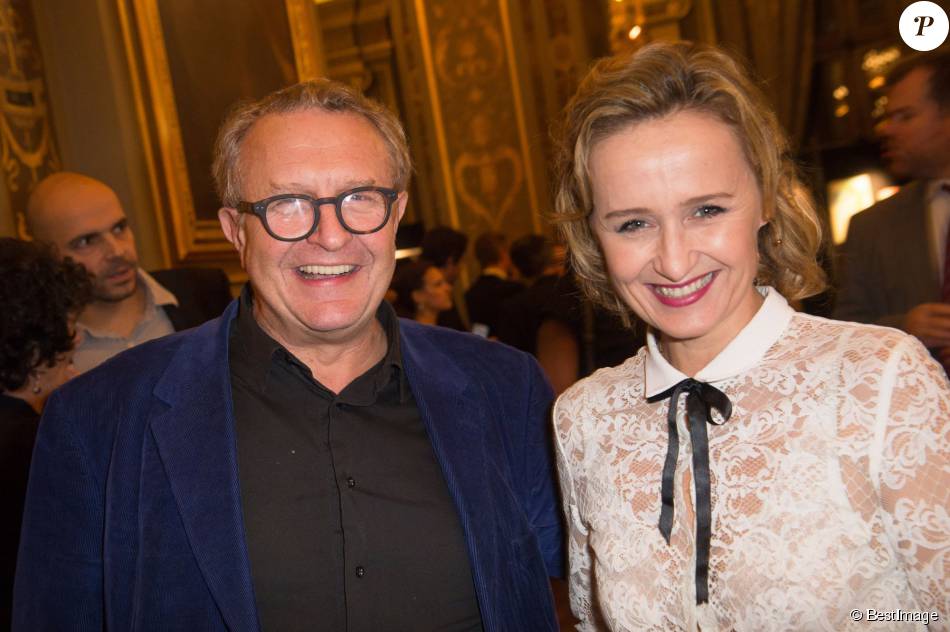 Qui Est Le Père De Caroline Roux Michel Field et Caroline Roux - Dîner de la FIDH (Fédération