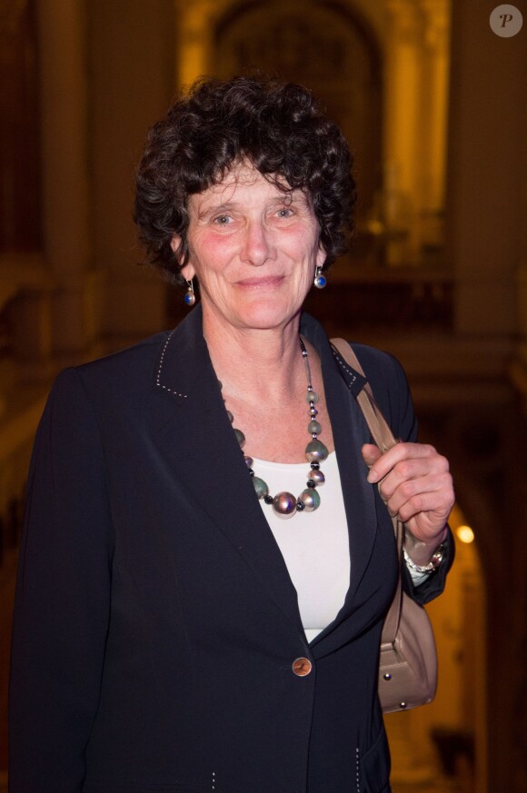 Isabelle Autissier - Dîner de la FIDH (Fédération International des Droits de l'Homme) à l'Hôtel de Ville de Paris le 8 décembre 2015.