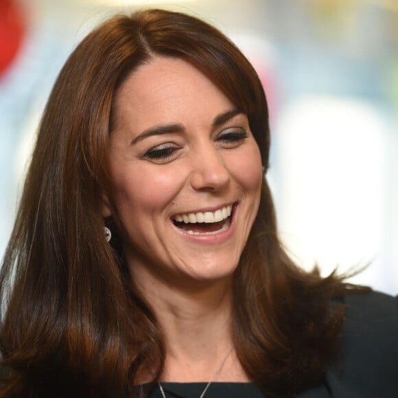 Le prince William et Kate Middleton, la duchesse de Cambridge, à la 23e journée de charité annuelle (Fancy Dress Charity Day) de l'ICAP à Londres, le 9 décembre 2015.