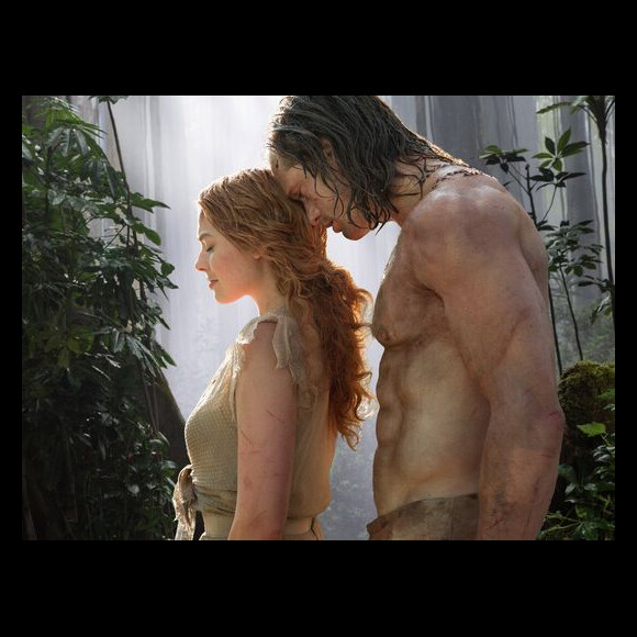 Alexander Skarsgård et Margot Robbie dans La Légende de Tarzan.