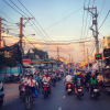 Photo d'Hô-Chi-Minh-Ville postée par Laeticia Hallyday sur Instagram, décembre 2015.