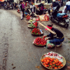 Photo du marché de Hanoï postée par Laeticia Hallyday sur Instagram, décembre 2015.