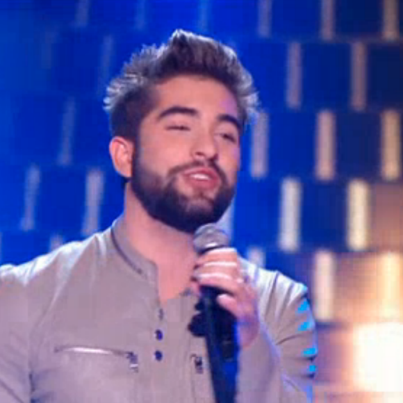 Kendji Girac, dans Danse avec les stars 6 sur TF1, le samedi 12 décembre 2015.