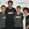 Whitney Phelps, Michael Phelps, Hilary Phelps et Debbie Phelps à New York le 15 octobre 2012.