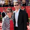 Michael Phelps et sa maman Debbie Phelps à Los Angeles, le 15 juillet 2009.