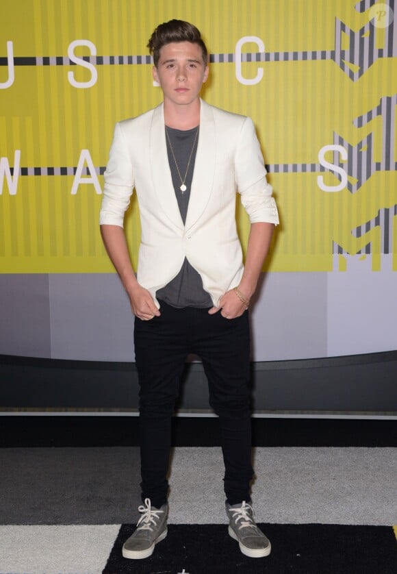 Brooklyn Beckham lors des MTV Video Music Awards,le 30 août 2015 à Los Angeles