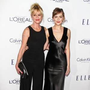 Dakota Johnson et sa mère Melanie Griffith - 22ème soirée annuelle "ELLE Women in Hollywood" à Beverly Hills le 20 octobre 2015