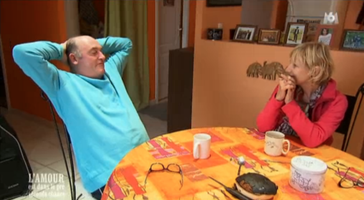 Photo : Philippe et Marie-Pierre, dans L'amour est dans le pré ...