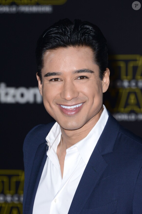 Mario Lopez - Avant-première du film Star Wars : Le Réveil de la force à Hollywood au Chinese Theater (Los Angeles), le 14 décembre 2015