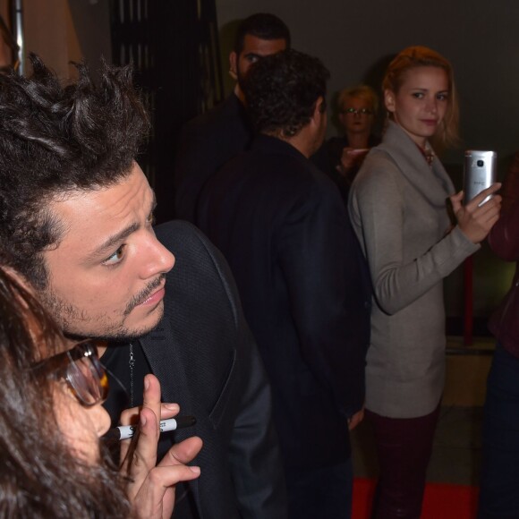 Kev Adams - Arrivée des people à l'avant-première du film "Les Nouvelles Aventures d'Aladin" au Grand Rex à Paris, le 6 octobre 2015.
