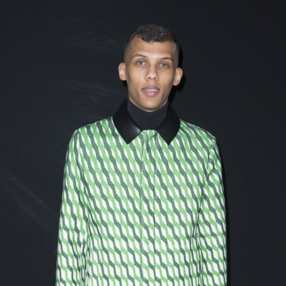 Stromae - au défilé de mode "Valentino", collection prêt-à-porter automne-hiver 2015/2016, à Paris. Le 10 mars 2015