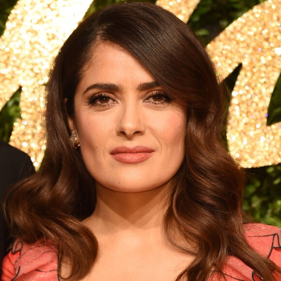 Salma Hayek au British Fashion Awards 2015 à Londres, le 23 novembre 2015