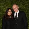 Exclusif - François-Henri Pinault et sa femme Salma Hayek - François-Henri Pinault, PDG de Kering, reçoit l'International Leadership Award de l'Anti-Defamation League au Waldorf Astoria Hotel à New York, le 18 novembre 2015.