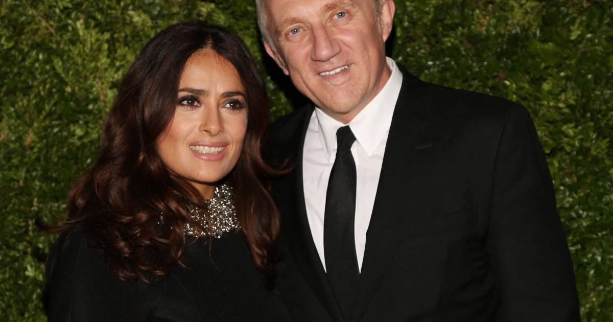 Exclusif FrançoisHenri Pinault et sa femme Salma Hayek François