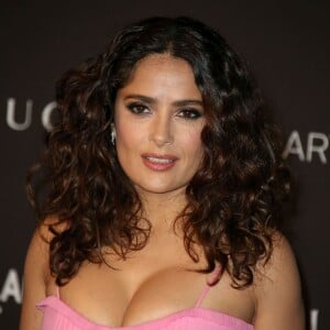 Salma Hayek - Gala "The LACMA 2015 Art+Film" en l'honneur de James Turrell et Alejandro Inarritu à Los Angeles, le 7 novembre 2015.