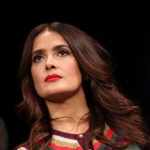 Salma Hayek - Remise du prix Lumière à Martin Scorsese lors du festival Lumière 2015 (Grand Lyon Film Festival) à Lyon le 16 octobre 2015