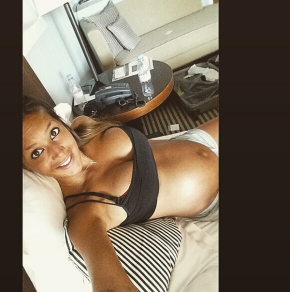 Lucas Ocampos enceinte de son premier enfant - 2015