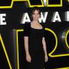 Felicity Jones - Première européenne de "Star Wars : Le réveil de la force" au cinéma Odeon Leicester Square de Londres le 16 décembre 2015.