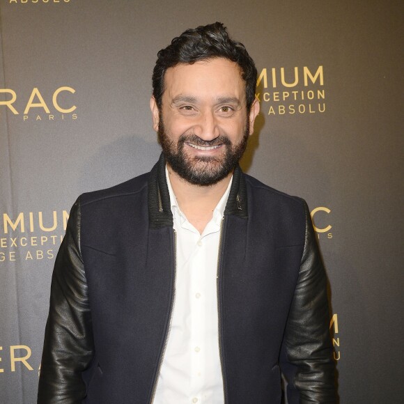 Exclusif - Cyril Hanouna - Soirée du fabricant de produits de soins dermo-cosmétiques Lierac à l'occasion du lancement de la nouvelle gamme de soins d'exception Premium, issue de la médecine régénératrice dont Kristin Scott Thomas est l'égérie dans les salons de l'hôtel Peninsula à Paris le 1er octobre 2015.