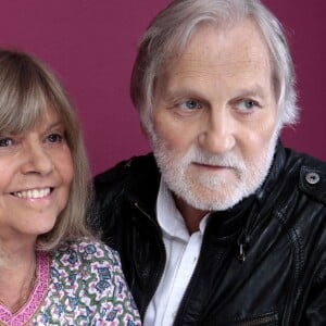 Portrait de Chantal Goya et Jean-Jacques Debout à Paris le 27 août 2015.