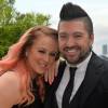 Exclusif - Chris Marques et sa fiancée Jaclyn Spencer, à Boulogne-Billancourt, le 31 août 2015