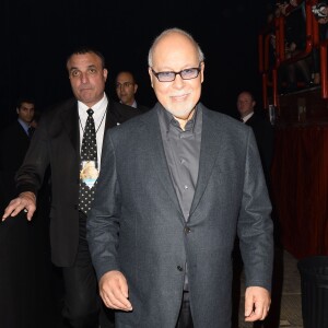 Exclusif - Rene Angelil - People au second concert de Celine Dion au POPB de Paris, le 26 novembre 2013