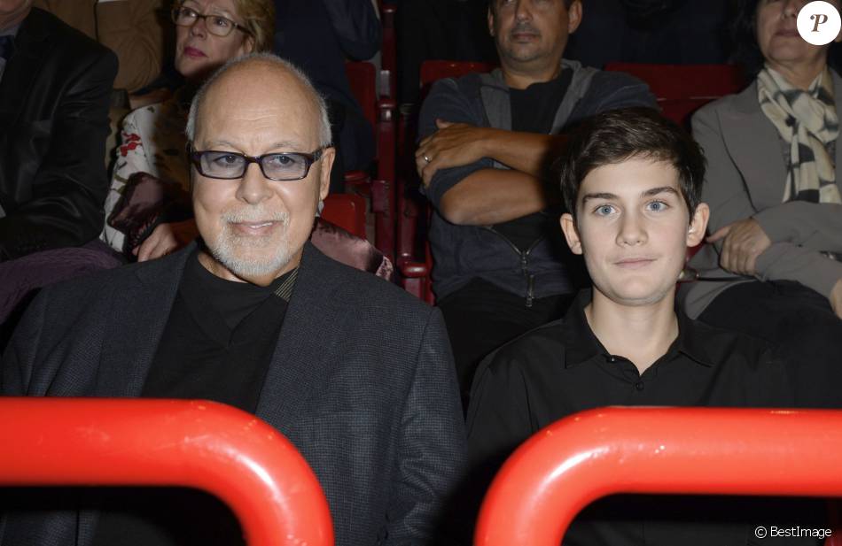 Rene Angelil et son fils Rene-Charles - People au concert de Celine ...