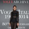Izabel Goulart - Photocall de la soirée "Vogue 50 Archive" à Milan. Le 21 septembre 2014