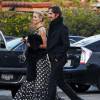 Exclusive - Heidi Klum et Thomas Hayo  arrivent à un mariage le 19 décembre 2015 à Palm Springs