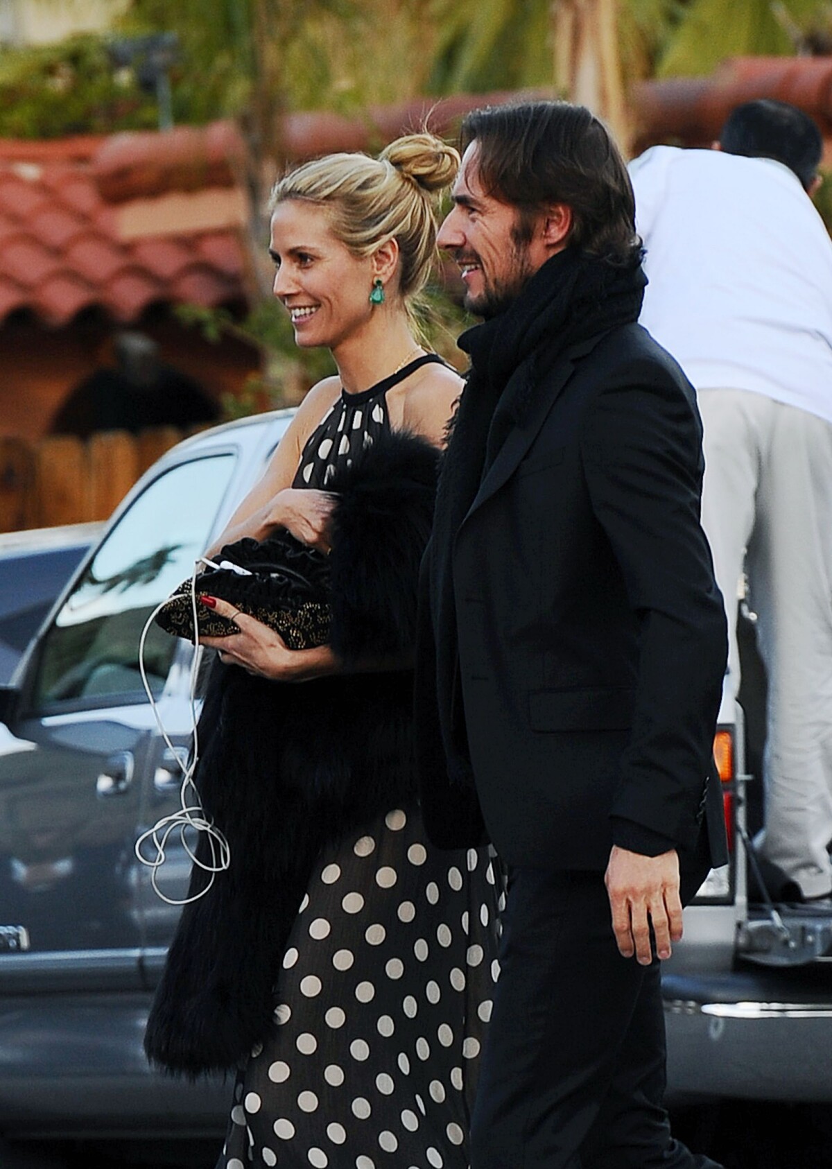 Photo : Exclusive - Heidi Klum Et Thomas Hayo Arrivent Un Mariage Le
