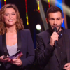 Priscilla et Christophe Licata lors de la finale de Danse avec les stars 6, sur TF1, le mercredi 23 décembre 2015