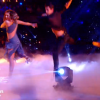 Priscilla et Christophe Licata en freestyle lors de la finale de Danse avec les stars 6, sur TF1, le mercredi 23 décembre 2015