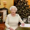 La reine Elisabeth II d'Angleterre le jour de Noël à Buckingham Palace à Londres, le 25 décembre 201525/12/2015 - Londres