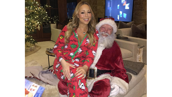 Mariah Carey en pyjama, Khloé Kardashian décolletée : le père Noël est servi !