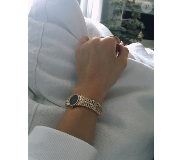 Kylie Jenner a reçu une montre vintage Bvlgari pour Noël / photo postée sur le compte Instagram de la star de télé-réalité, le 27 décembre 2015.