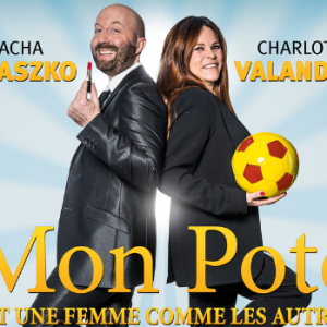 À partir du 5 janvier 2016, Charlotte Valandrey donnera la réplique à Sacha Judaszko dans "Mon pote est une femme comme les autres", une comédie d'Anthony Michineau au Théâtre Edgar.