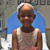 Leah, la fille de Devon Still atteinte d'un cancer, vient faire des tests pour confirmer sa rémission - juillet 2015