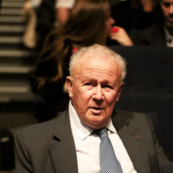 Philippe Bouvard - People à la premiére représentation de Charles Aznavour au Palais des Sports à Paris le 15 septembre 2015.