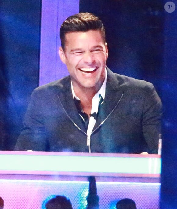 Ricky Martin à l'émission de télé "La Banda" à Miami, le 13 mai 2015